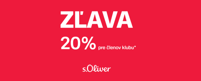 Výpredaje v s.Oliver – zľavy až 50 %